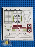 Lego Star Wars STICKER SHEET ONLY for Lego set 75342 Republic Fighter Tank - New