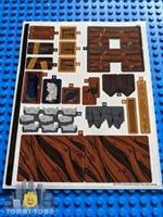 Lego Harry Potter STICKER SHEET for 76407 The Shrieking Shack & Whomping Willow