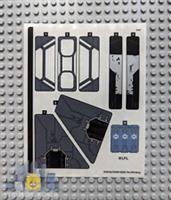 Lego Star Wars STICKER SHEET ONLY for Set 75323 The Justifier - Brand New
