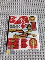 Lego Ninjago STICKER SHEET ONLY for Lego set 71773 Kai's Golden Dragon Raider