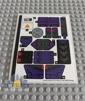 Lego Disney Lightyear STICKER SHEET ONLY for Lego Set 76831 Zurg Battle - NEW