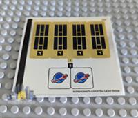Lego City Space STICKER SHEET ONLY for Lego set 60348 Lunar Roving Vehicle - NEW