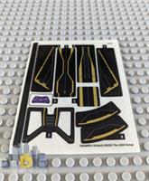 Lego Super Heroes STICKER SHEET ONLY for Lego Set 76211 Shuri's Sunbird - NEW