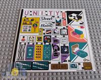 Lego Friends STICKER SHEET ONLY for set 41732 Downtown Flower and Design Stores