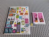 Lego Friends STICKER SHEET 1 AND 2 for set 41731 Heartlake International School