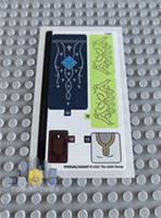 Lego Lord Of The Rings STICKER SHEET 2 ONLY for set 10316 Rivendell - BRAND NEW