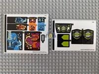 Lego Town City STICKER SHEET 1 AND 2 for Lego set 60388 Gaming Tournament Truck