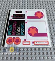 Lego The Lego Movie 2 - STICKER SHEET ONLY for Lego set 70828 Pop-Up Party Bus