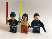 LEGO original PARTS only STAR WARS - 3 figures - my design - unit 4