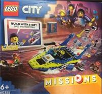 Lego City Missions, 6+, 60355, Build With Story Not Instructions