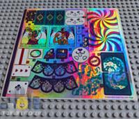 Lego Friends STICKER SHEET ONLY for Lego set 41685 Magical Funfair Rollercoaster