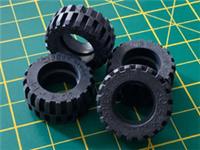 4 lego parts 4619323 TYRE NORMAL WIDE 30,4 X 14 AVENGERS MARVEL CITY