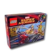 Marvel Superheroes Lego 6865 Captain Americas Avenging Cycle