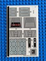 Lego Star Wars STICKER SHEET ONLY for Set 75324 Dark Trooper Attack