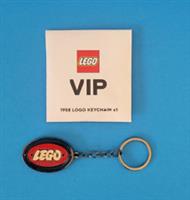 LEGO VIP Exclusive #5007092 RETRO SPINNING 1958 LOGO KEYCHAIN - Novelty Keyring