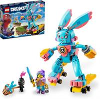 LEGO DREAMZzz 2-in-1 Izzie and Bunchu the Bunny Buildable Toy Rabbit Figure with