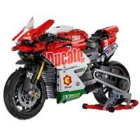 Technical Series Motorcycle V4 Building Blocks Set Super Motorbike Model-Kit T
