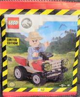 Lego Alan Grant with Quad 122408 Paperbag BNIP (Minor Shelfwear)