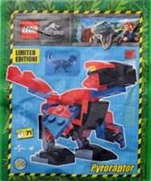 Lego Jurassic World. Pyroraptor 122329 Paperbag BNIP (Minor Shelfwear)