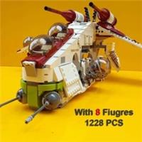 NEW Star Wars: Republic Gunship (75021) Complete Set Not Official Lego