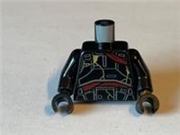 LEGO Star Wars part - DEATH TROOPER MINIFIGURE TORSO from 75412 BLACK