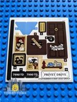 Lego Harry Potter STICKER SHEET ONLY for Set 75968 4 Privet Drive