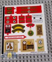 Lego Harry Potter STICKER SHEET ONLY 76423 Hogwarts Express & Hogsmeade Station