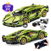 NEW Fits Building Blocks Lamborghini Sian 42115 1:14 RC Car 1280pcs