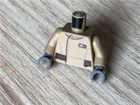 1 LEGO Star Wars Minifigure TORSO RESISTANCE OFFICER FROM 75131 dark tan