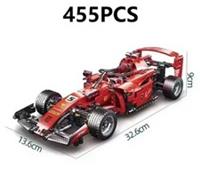 Brick Car F1 Display Car Red 455pcs