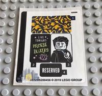 Lego Ideas STICKER SHEET ONLY for lego set 21319 FRIENDS Central Perk