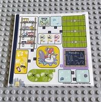 Lego Friends STICKER SHEET ONLY for Lego set 41710 Surfer Beach Fun