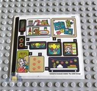 Lego Friends STICKER SHEET ONLY for Lego set 41755 Nova's Room