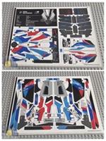 Lego Technic Model STICKER SHEET 1 AND 2 for Lego set 42130 BMW M 1000 RR - RARE