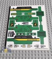 Lego Technic STICKER SHEET ONLY for Lego set 42157 John Deere 948L-II Skidder
