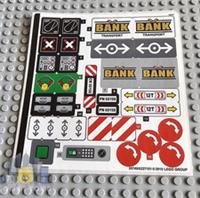 Lego Trains RC Trains STICKER SHEET ONLY for Lego set 60198 Cargo Train