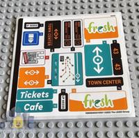 Lego Train RC Train STICKER SHEET ONLY for Lego set 60335 Train Station