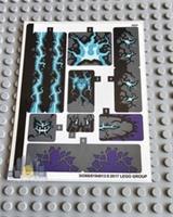 Lego Nexo Knights STICKER SHEET for 70356 Stone Colossus of Ultimate Destruction