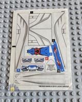 Lego Super Heroes STICKER SHEET ONLY for 76028 Darkseid Invasion (Transparent)