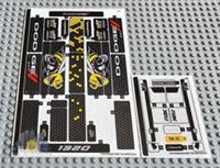 Lego Speed Champions STICKER SHEET 1 AND 2 for 76904 Mopar Dodge SRT Dragster