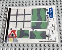 Lego Indiana Jones STICKER SHEET ONLY for Lego Set 77012 Fighter Plane Chase