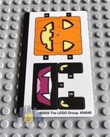 Lego Halloween STICKER SHEET ONLY for Lego Set 854049 Pumpkin & Bat Duo