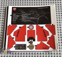 Lego Technic STICKER SHEET ONLY for set 42202 Ducati Panigale V4 S Motorcycle