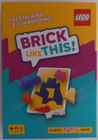 Lego Brick Like This! Party Game: Fast Talking & Fun Building!