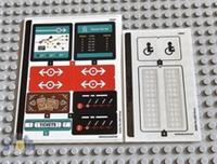 Lego City Traffic STICKER SHEET 1 AND 2 for Lego set 60423 Downtown Streetcar