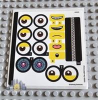 Lego Despicable Me STICKER SHEET ONLY for set 75582 Brick-Built Gru and Minions