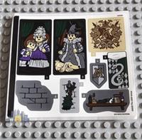 Lego Harry Potter STICKER SHEET ONLY for Lego set 76453 Malfoy Manor