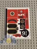 Lego Harry Potter STICKER SHEET 1 ONLY for set 76450 Book Nook: Hogwarts Express