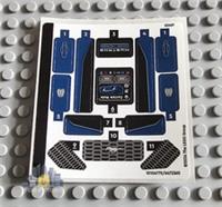 Lego Speed Champions STICKER SHEET ONLY for Set 76920 Ford Mustang Dark Horse