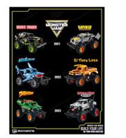 LEGO Technic 42134 Monster Jam Dragon Truck Toy 2 in 1 Pull Back Vehicle 7+